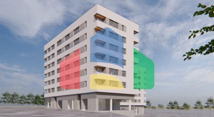 Дома новой постройки на «Золотой миле»