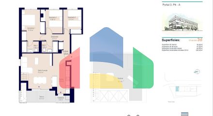 Новый жилой дом в Сан-Агустине, Аликанте, с потрясающим видом на город и море. Новый жилой дом в Сан-Агустине, Аликанте, с потрясающим видом на город и море.