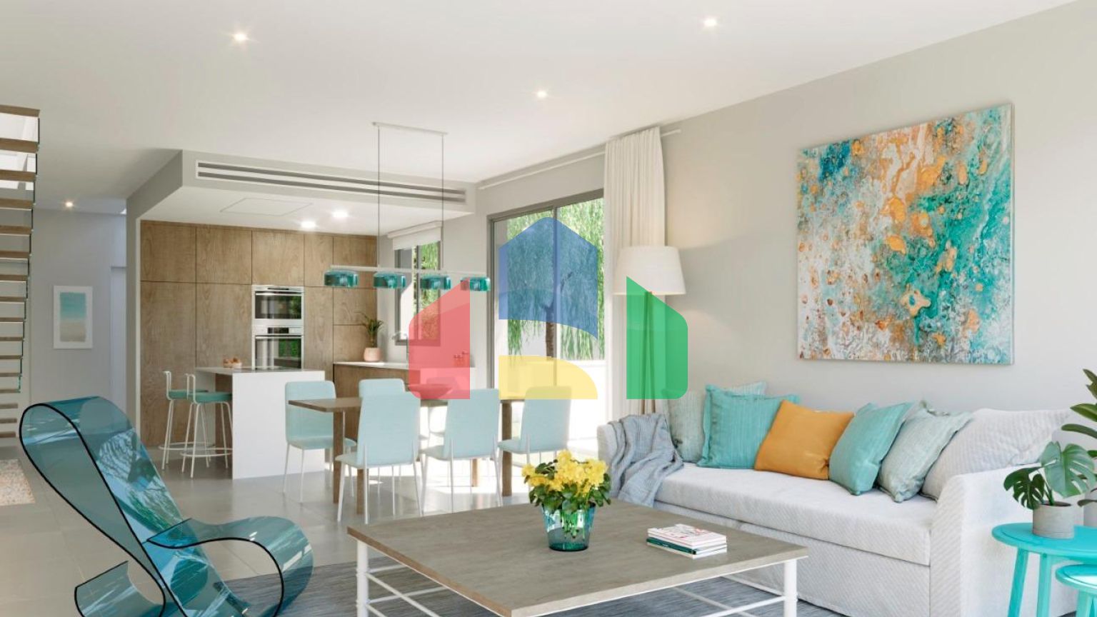 Отдельные дома с садом и бассейном