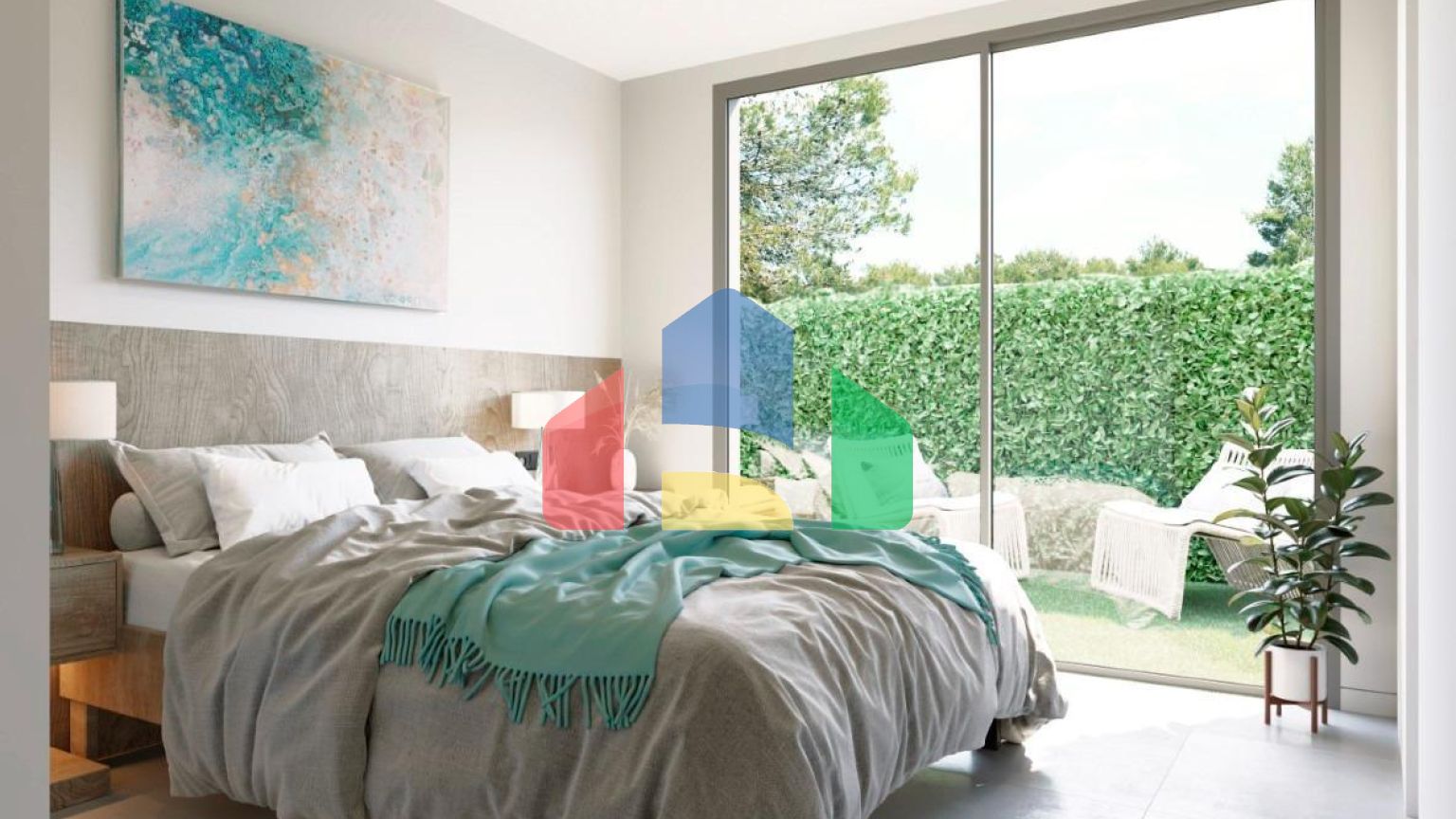 Отдельные дома с садом и бассейном