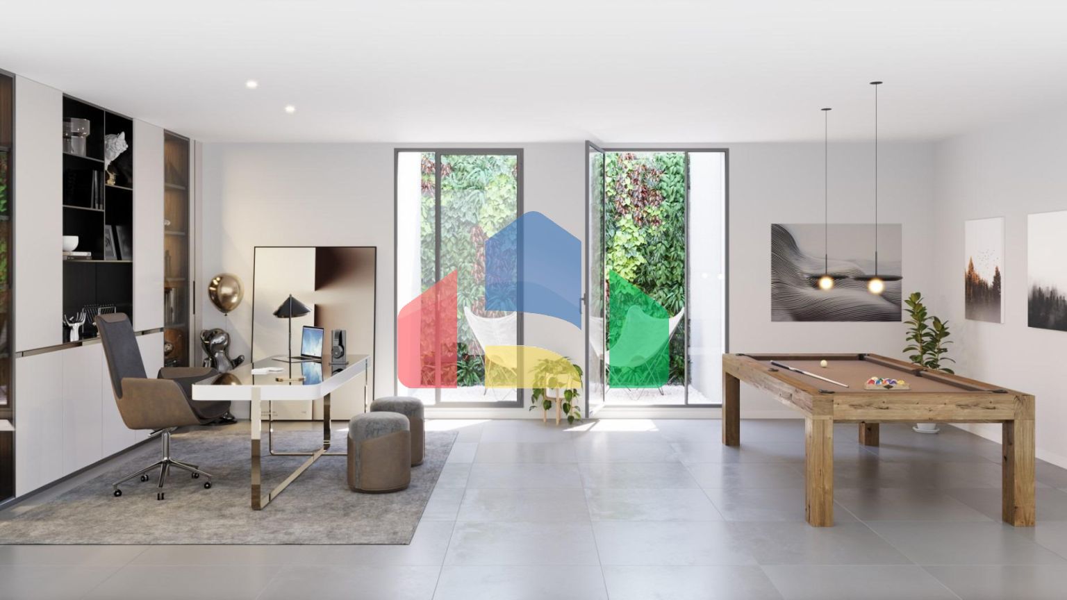 Отдельные дома с садом и бассейном