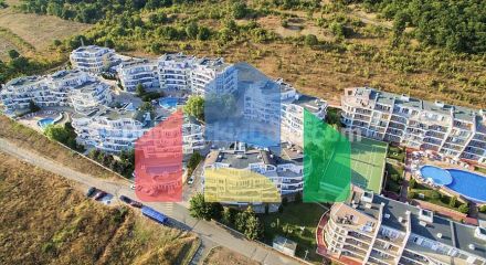 Двокімнатна квартира в Сансет Кошариця