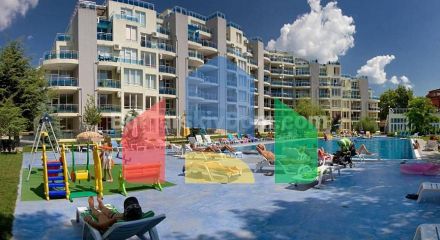 Трехкомнатная квартира в Оазис