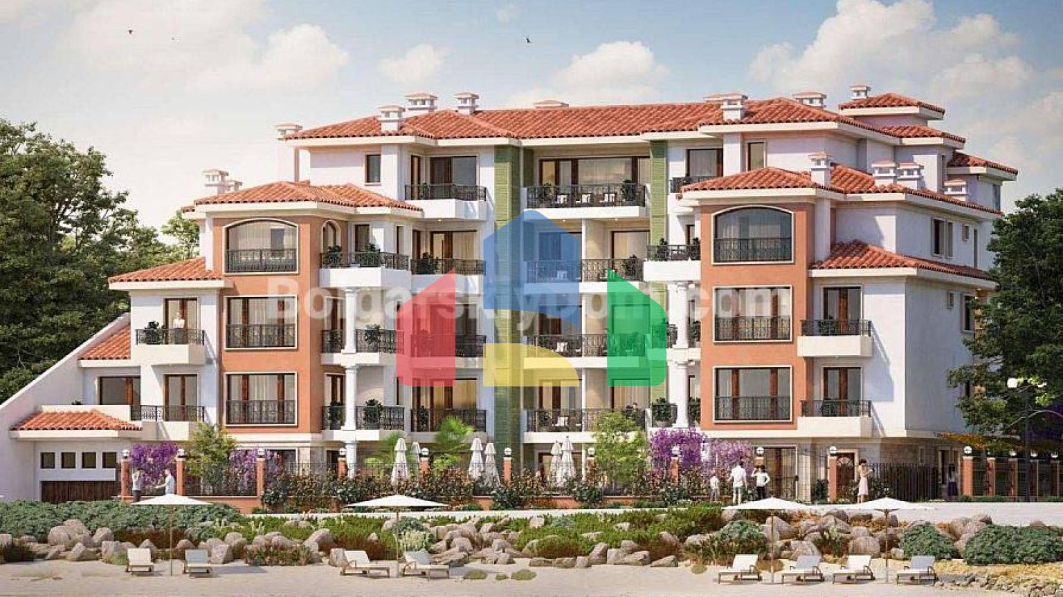 Двокімнатна квартира в Вілла Метара