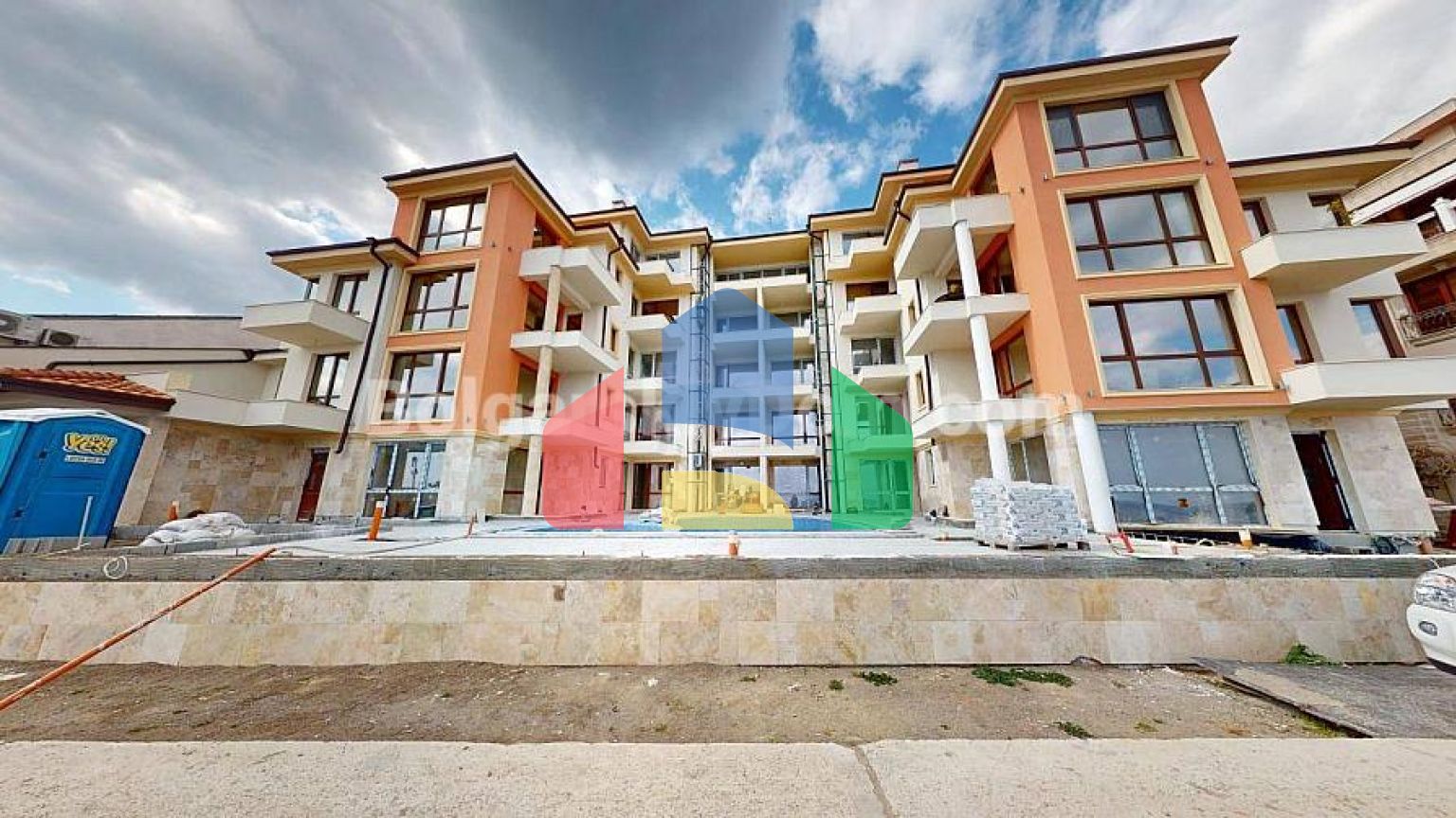 Двокімнатна квартира в Вілла Метара