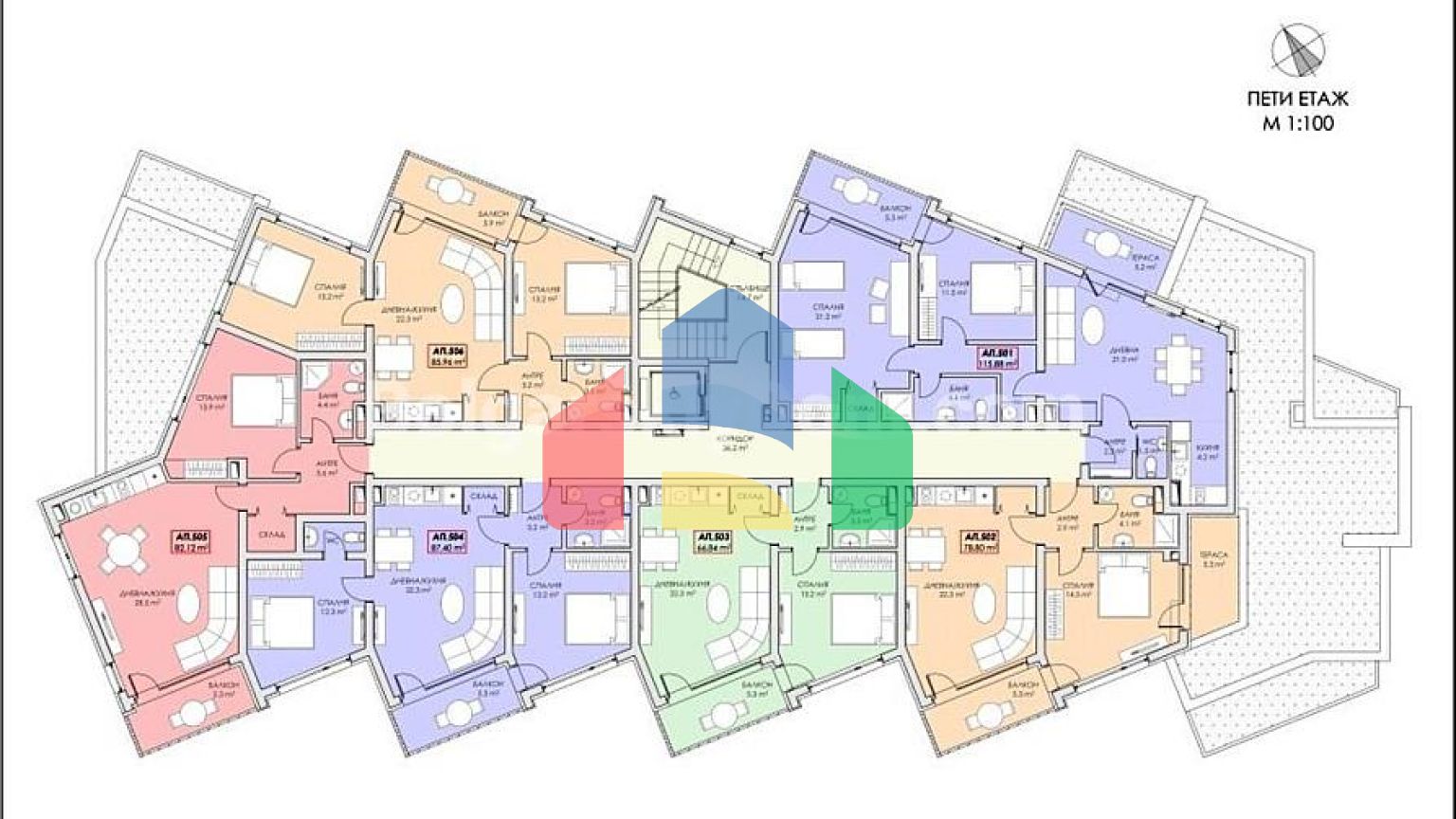 Квартири від забудовника в Азуро Біч