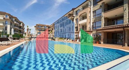 Двокімнатна квартира в Бургас Біч Резорт 2