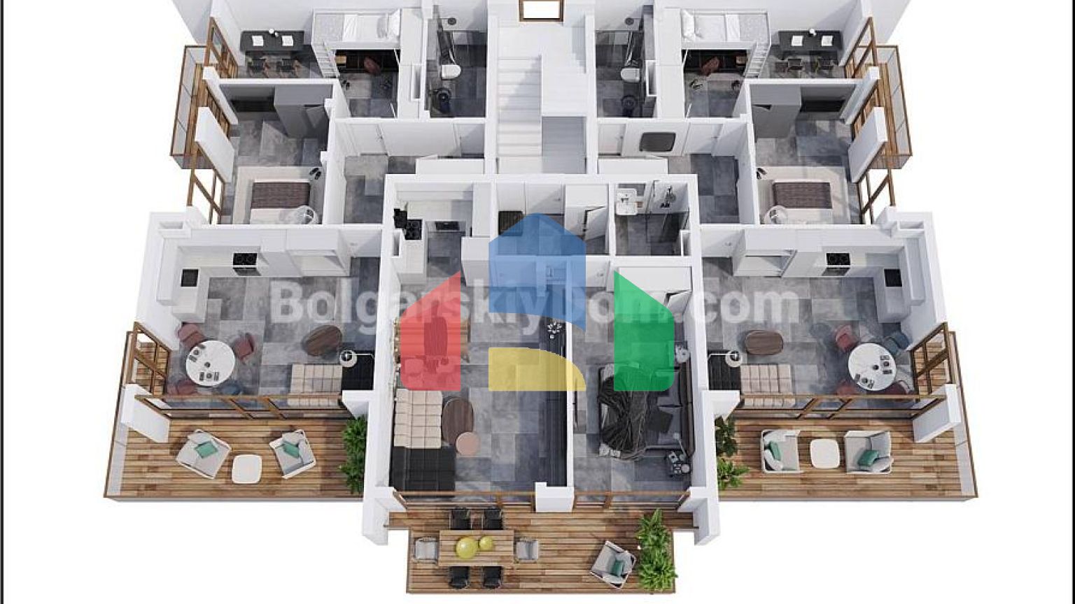 Квартири від забудовника в Бургас Бей