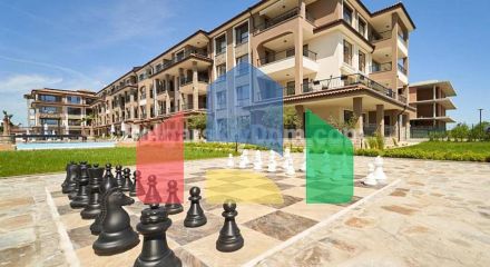 Двокімнатна квартира в Бургас Біч Резорт 2