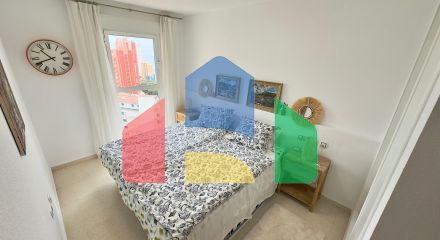 «Впечатляющая квартира на 18 этаже с панорамным видом на море в Бенидорме»