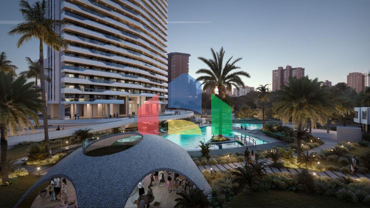 НОВАЯ СТРОИТЕЛЬСТВО ЖИЛОЙ В PLAYA PONIENTE DE BENIDORM !!!