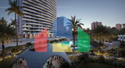 НОВАЯ СТРОИТЕЛЬСТВО ЖИЛОЙ В PLAYA PONIENTE DE BENIDORM !!!