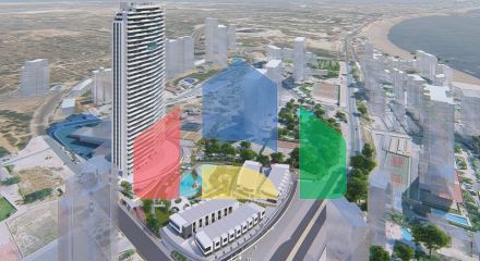 НОВАЯ СТРОИТЕЛЬСТВО ЖИЛОЙ В PLAYA PONIENTE DE BENIDORM !!!