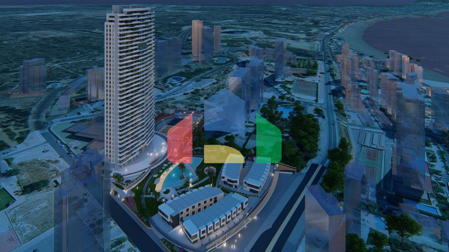 НОВАЯ СТРОИТЕЛЬСТВО ЖИЛОЙ В PLAYA PONIENTE DE BENIDORM !!!