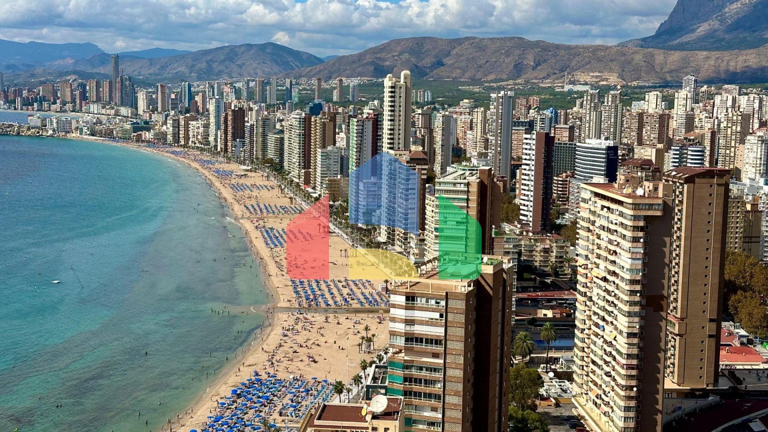 Эксклюзивное инвестиционное предложение в Бенидорме-В продаже 3 квартиры в одном доме