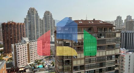 Новая роскошная квартира на пляже Леванте с панорамным видом на море