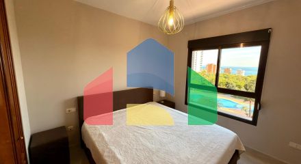 Роскошные апартаменты в знаковом здании Coblanca 40 с видом на море