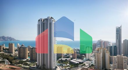 Расположенный в Бенидорме новый жилой комплекс, квартиры с видом на море, Плайя де Пониенте