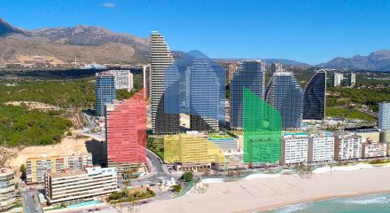 New construction apartments in Poniente beach, Benidorm