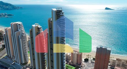 New construction apartments in Poniente beach, Benidorm