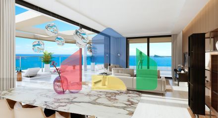 New construction apartments in Poniente beach, Benidorm