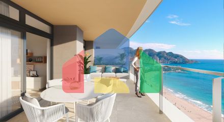 New construction apartments in Poniente beach, Benidorm