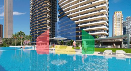 New construction apartments in Poniente beach, Benidorm