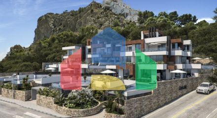 Двухуровневая квартира на первой линии пляжа Пониенте