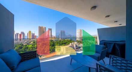Широкая квартира с 2 спальнями в комплексе Eagle Tower