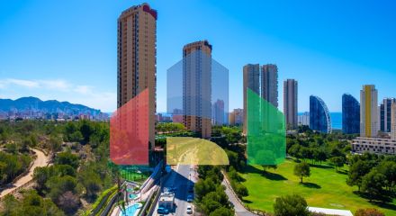 Широкая квартира с 2 спальнями в комплексе Eagle Tower