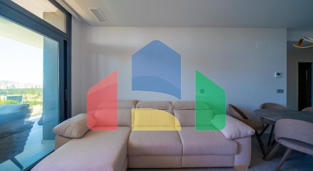 Широкая квартира с 2 спальнями в комплексе Eagle Tower