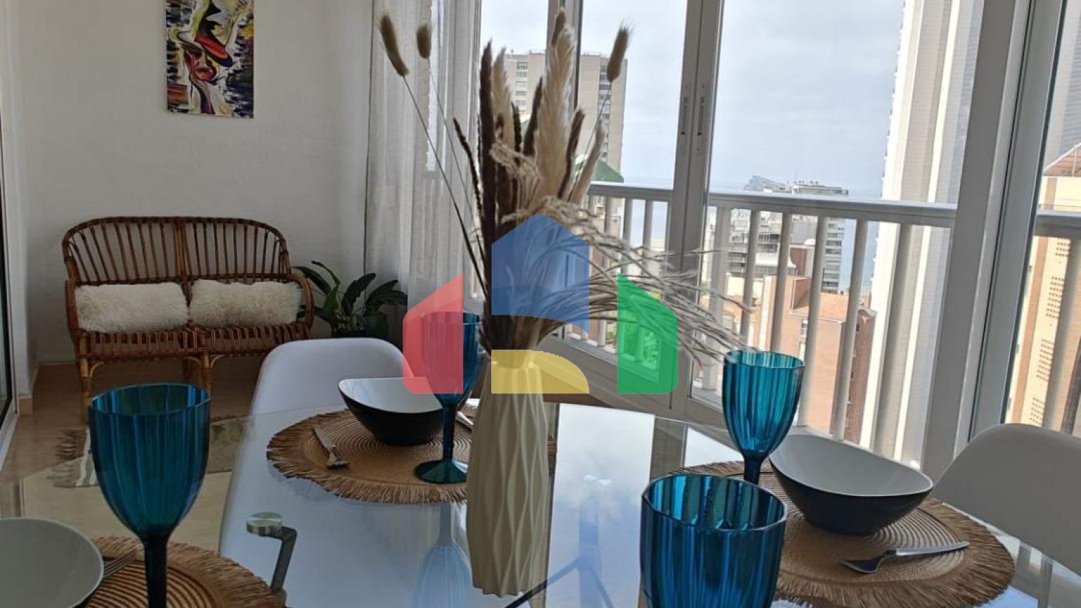 Квартира с видом на море в Бенидорме!