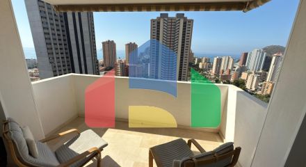 Квартира на 18 этаже с потрясающим видом на море, всего в 650 м от пляжа Пониенте в Бенидорме ️ Квартира на 18 этаже с потрясающим видом на море, всего в 650 м от пляжа Пониенте в Бенидорме ️