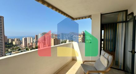 Квартира на 18 этаже с потрясающим видом на море, всего в 650 м от пляжа Пониенте в Бенидорме ️ Квартира на 18 этаже с потрясающим видом на море, всего в 650 м от пляжа Пониенте в Бенидорме ️