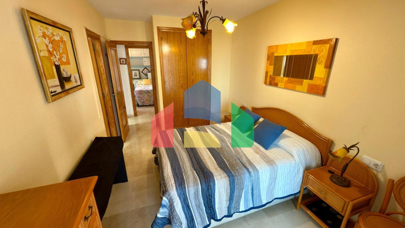 Квартира на 18 этаже с потрясающим видом на море, всего в 650 м от пляжа Пониенте в Бенидорме ️