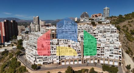 Красивые апартаменты с потрясающим видом на пляж Бенидорма!