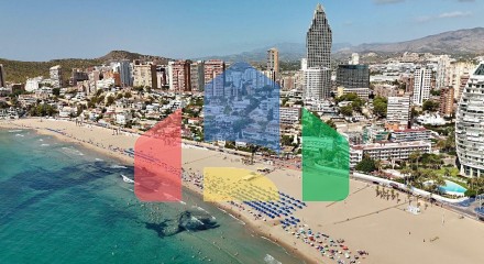 «Вилла мечты с видом на море в Плайя де Пониенте, Бенидорм»