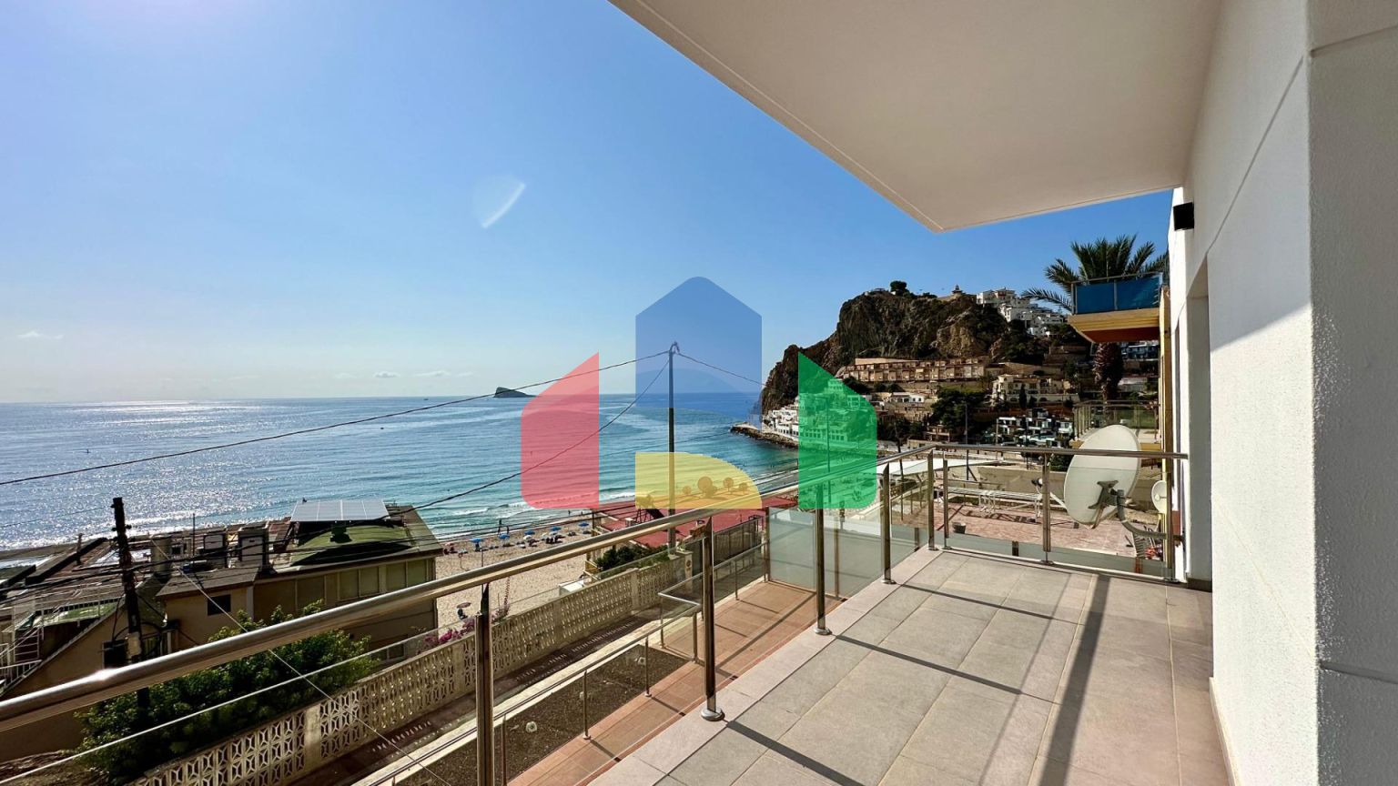 «Вилла мечты с видом на море в Плайя де Пониенте, Бенидорм»