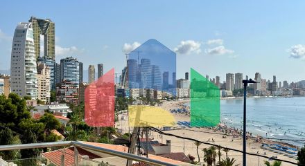 «Вилла мечты с видом на море в Плайя де Пониенте, Бенидорм»