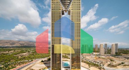 Последние Роскошные Квартиры в здании InTempo Building Ponente Beach Бенидорм