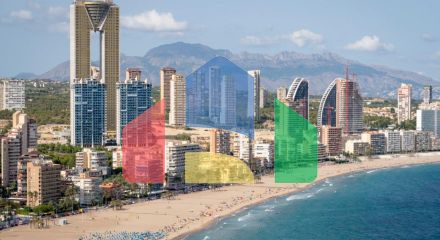 Последние Роскошные Квартиры в здании InTempo Building Ponente Beach Бенидорм