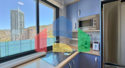 Квартира с видом на море с туристической лицензией в Бенидорме Квартира с видом на море с туристической лицензией в Бенидорме