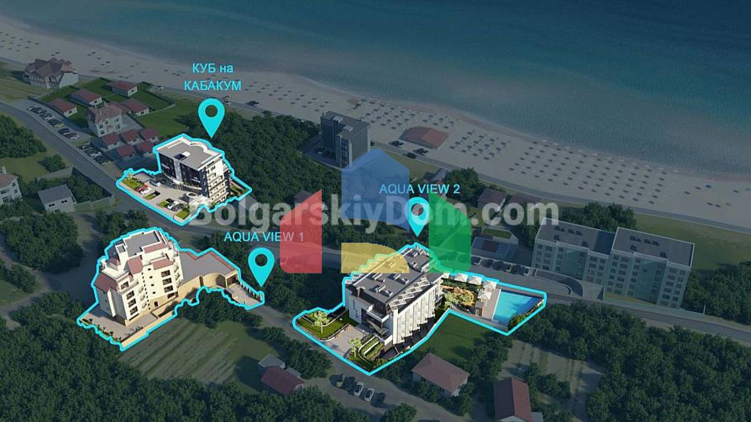 Квартиры от застройщика в Куб на Кабакум