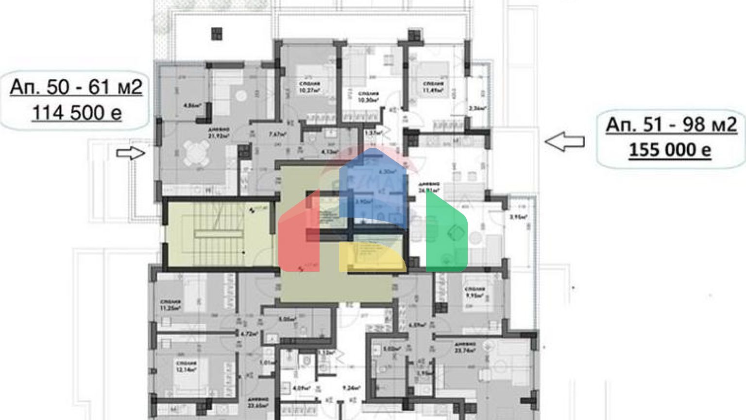 Residential - Whole apartment building - Varna, Varna, Bulgaria - BU