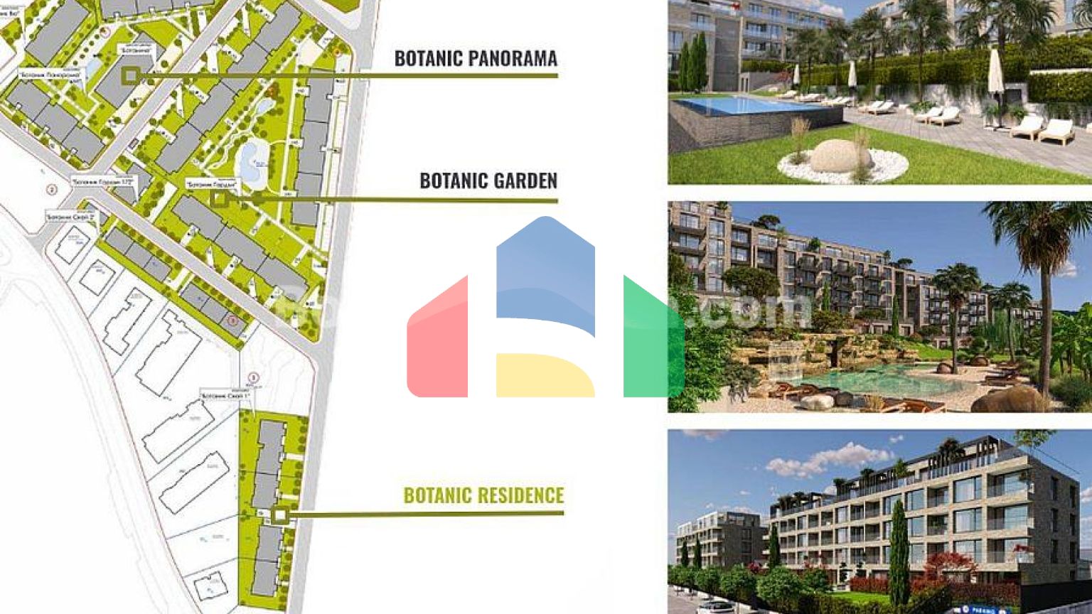 Квартиры от застройщика в Ботаник Резиденс