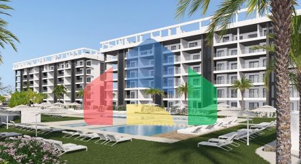 NEW BUILD GATED URBANIZATION IN TORREVIEJA ONLY 700M FROM THE BEACH