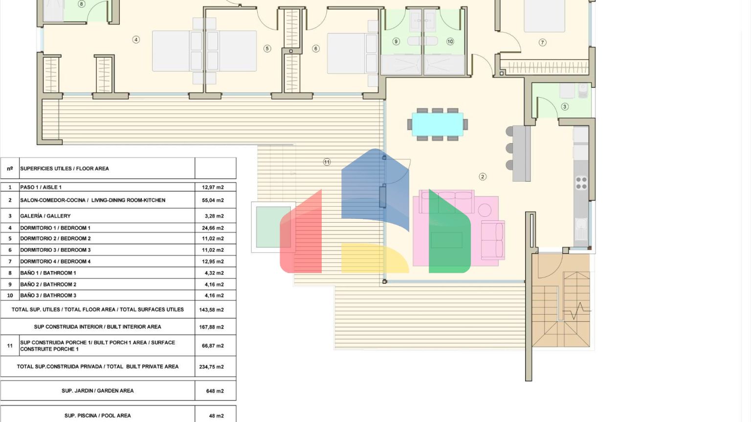 Дом вашей мечты с видом на Солт-Лейк — роскошная вилла в Эль-Чапарраль