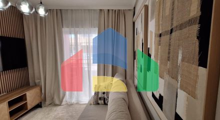 Эксклюзивная квартира с фантастическим дизайном и новым ремонтом: 2спальни, 1ванная,150 м. до пляжа