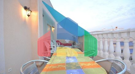 ПЕНТХАУС В ЛУЧШЕМ РАЙОНЕ ТОРРЕВЬЕХЕ. ОГРОМНАЯ ТЕРРАСА. 3 СПАЛЬНИ. 2 ВАННЫЕ КОМНАТЫ.