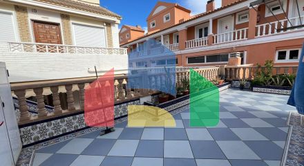 Semi-detached chalet on the second line of La Mata beach (Torrevieja)